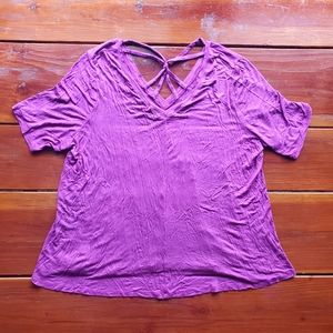 Lane Bryant v-neck blouse Plus size 22/24